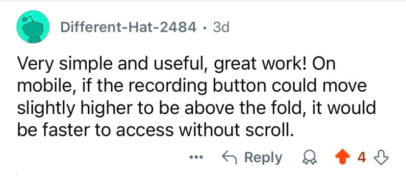Reddit review 1